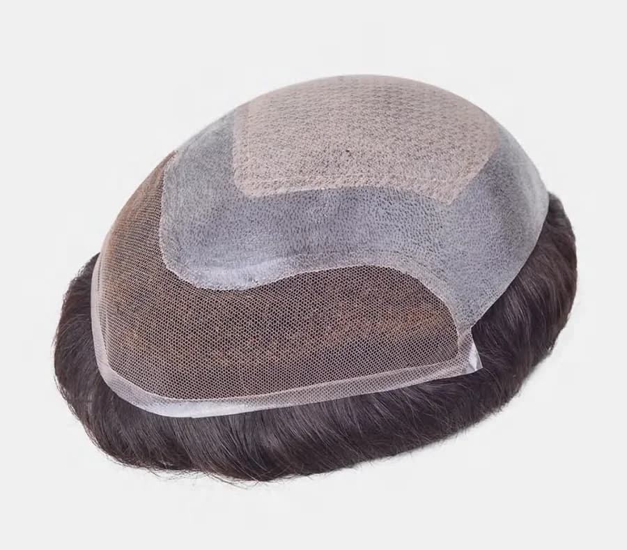 Follic Infl hair system — real product photo