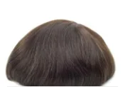 Hair color #210 photographed on a real hair system