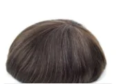 Hair color #220 photographed on a real hair system