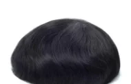 Hair color #240 photographed on a real hair system