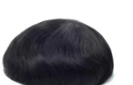 Hair color #350 photographed on a real hair system
