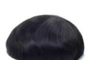 Hair color #410 photographed on a real hair system
