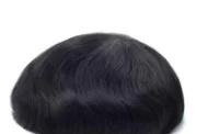 Hair color #440 photographed on a real hair system