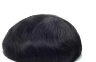 Hair color #565HG photographed on a real hair system