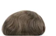Hair color #610 photographed on a real hair system