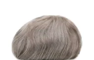 Hair color #740 photographed on a real hair system