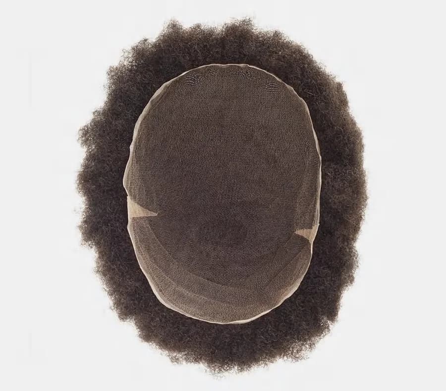 Follic HS7 Afro hair system — real product photo